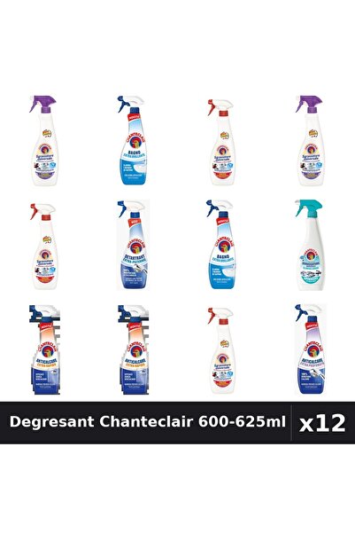 Chanteclair Set 12 Degresant Universal 600-625ml - Lavanda, Marsilia, Mosc, A...