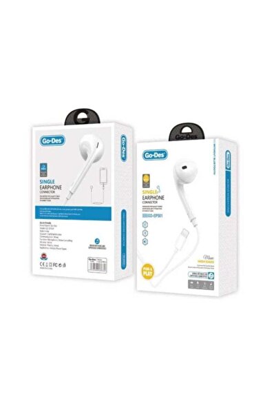 Go-Des Go Des Single Earphone Connector White