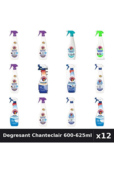 Chanteclair Set 12 Degresant Universal 600-625ml - Lavanda, Mosc, Bicarbonat,...