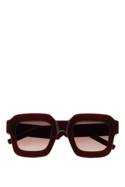 Kaleos Guthrie Burgundy Acetate Women's Sunglasses