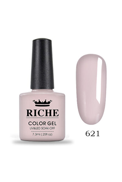 OEM Ojă semipermanentă Riche 621, Nude, 7.3 ml