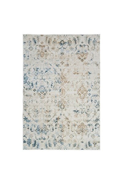 OEN Modern Rug, 120 x 180 cm, Anti-slip, Beige, Polyester, Easy to Clean, Was...