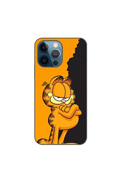 OEM Husa compatibila cu Apple iPhone 12 Pro Silicon Gel Tpu Model Garfield Bl...
