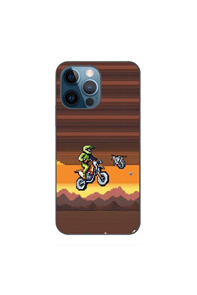 OEM Husa compatibila cu Apple iPhone 12 Pro Silicon Gel Tpu Model Pixel Art M...