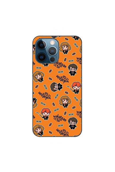 OEM Калъф, съвместим с Apple iPhone 12 Pro, силиконов гел TPU, с десен Хари П...