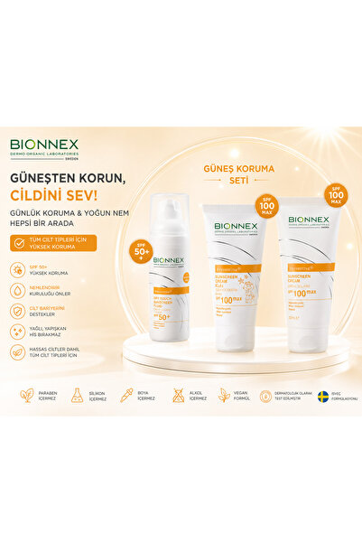Bionnex Güneş Koruma Seti SPF 50+ & SPF 100 Max