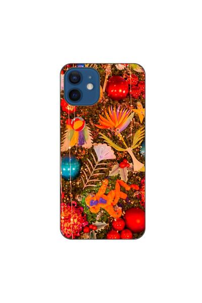 OEM Case compatible with Apple iPhone 12 Silicone Gel Tpu Christmas Pattern V...