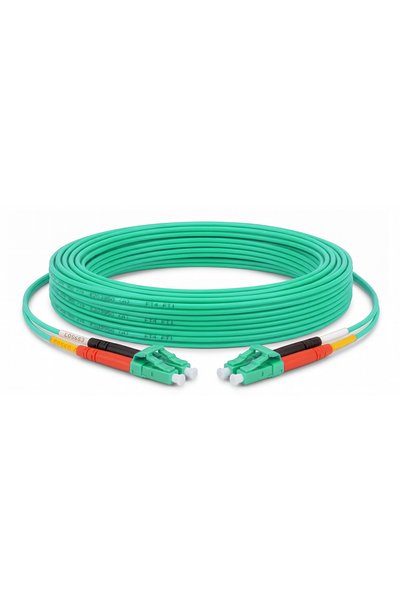 ALFAFONET Lc/Pc-Lc/Pc Multimode Om3 Duplex 10 Meter Fiber Patch Cord