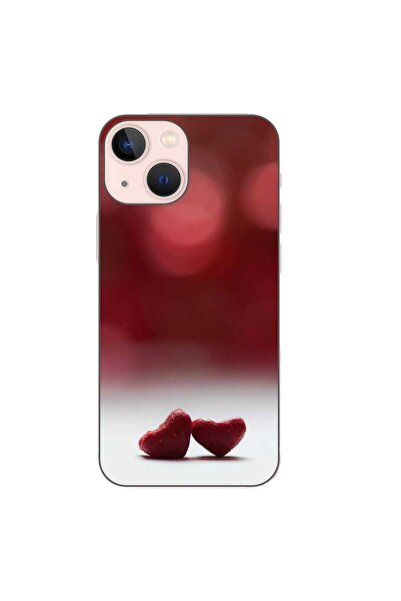 OEM Husa compatibila cu Apple iPhone 13 Mini Silicon Gel Tpu Model Little Hearts