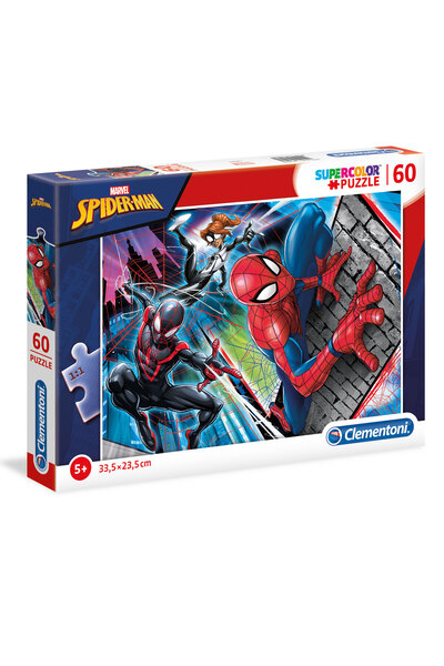 CLEMENTONI Παιδικό Παζλ Super Color SpiderMan 60 τμχ