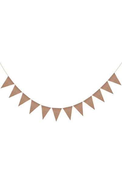 Arabest Burlap Banner,13-Piece Pennant,12.4Ft,DIY Hand Painted,for Holiday,Bi...