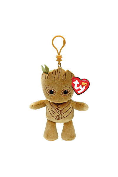 TY Beanie Babies Groot Χνουδωτό Μπρελόκ Καφέ 8.5εκ