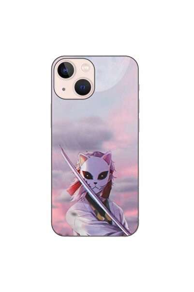 OEM Husa compatibila cu Apple iPhone 13 Mini Silicon Gel Tpu Model Demon Slay...