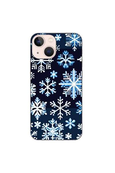 OEM Husa compatibila cu Apple iPhone 13 Mini Silicon Gel Tpu Model Pixel Art ...