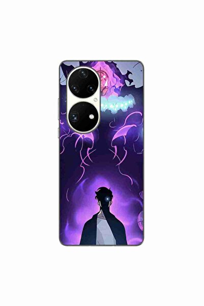 OEM Husa compatibila cu Huawei P50 Pro Silicon Gel Tpu Model Solo Leveling Demon