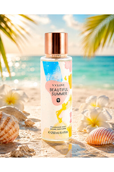 V.V LOVE V.V. Love Beautiful Summer Body Mist 250 ml – Spray de Corp Tropical...