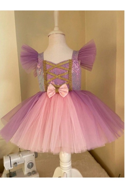 Inovius Costum Disney - Rochie Printesa cu Paiete, 6 ANI