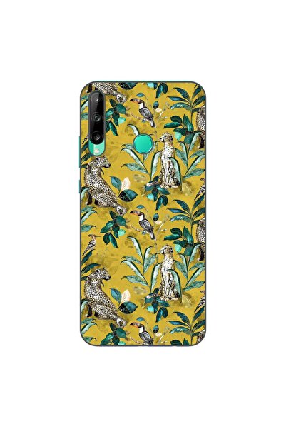 OEM Husa compatibila cu Huawei P40 Lite E Silicon Gel Tpu Model Yellow Jungle...