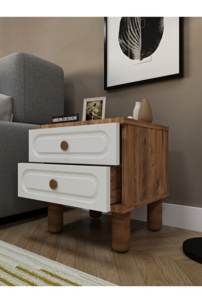 umondesign Bohem 2 Çekmeceli Komodin Yatak Odası Bebek Odası Genç Odası