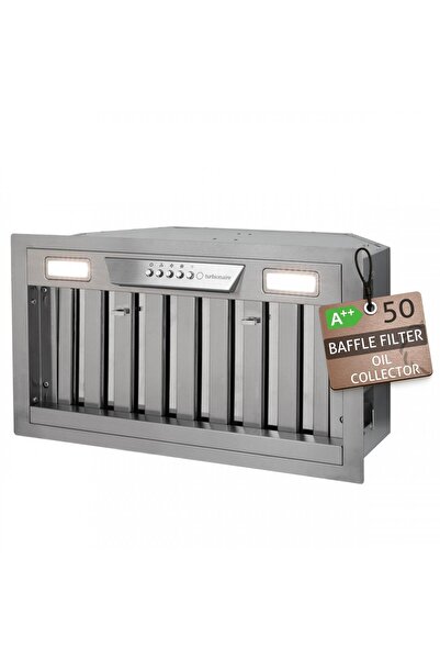 Turbionaire Chef 50 Pro THC50BPS built-in hood, 50 cm, Brushless motor 800 m³...