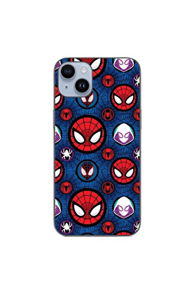 OEM Case compatible with Apple iPhone 14 Plus Silicone Gel Tpu Spiderman Face...