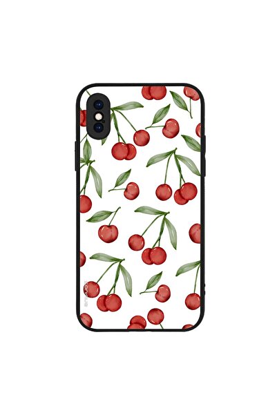 Sonique Θήκη Fruit Series για Apple iPhone X / iPhone XS Κεράσι 01