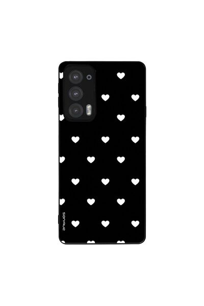 Sonique Θήκη Heart Series για Motorola Edge 20 5G Μαύρο 02