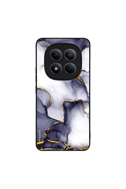 Sonique Θήκη Marble Series για Xiaomi Redmi Note 15 Pro 4G Μωβ Γκρι