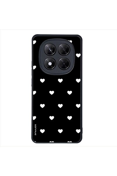 Sonique Θήκη Heart Series για Xiaomi Redmi Note 14 Pro 5G / Poco X7 5G Μαύρο 02