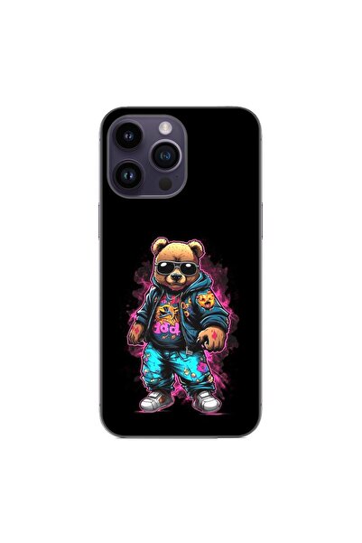 OEM Θήκη συμβατή με Apple iPhone 15 Pro Max Σιλικόνης Gel TPU Μοντέλο Αρκούδα...