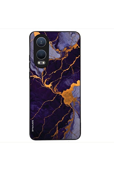 Sonique Θήκη Marble Series για OnePlus Nord CE 4 Lite 5G Μωβ