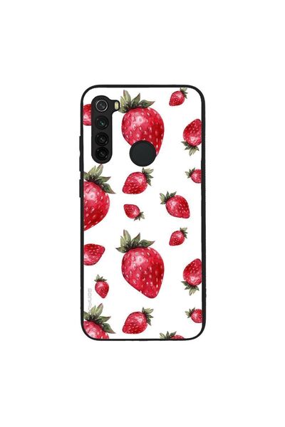 Sonique Θήκη Fruit Series για Xiaomi Redmi Note 8 / Redmi Note 8 2021 Φράουλα 01