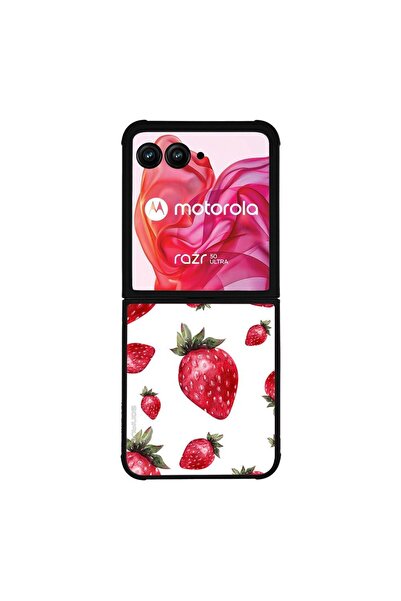 Sonique Θήκη Fruit Series για Motorola Motorola Razr 50 Ultra Φράουλα 01