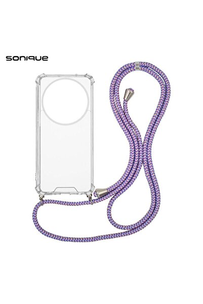Sonique Θήκη Σιλικόνης με Κορδόνι Armor Clear Xiaomi Redmi A3 / Redmi A3x Rai...