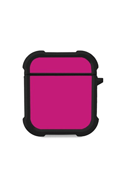 Sonique Θήκη Σιλικόνης ColorBloc Series για AirPods 1/2 Ματζέντα