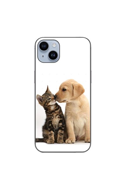 OEM Husa compatibila cu Apple iPhone 15 Plus Silicon Gel Tpu Model Pisicuta C...