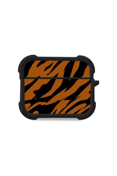 Sonique Θήκη Σιλικόνης Animal Print Series για AirPods Pro 3 Tiger 01