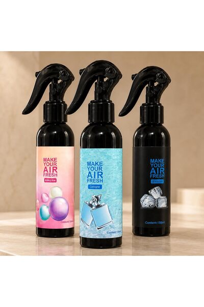 Auto Family FZE Black Ice, Cologne, Bubble Gum Combo Pack of 3, 150 ml Car Ai...