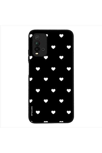 Sonique Θήκη Heart Series για Xiaomi Redmi 9T Μαύρο 02
