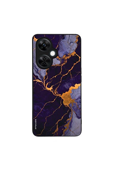 Sonique Θήκη Marble Series για OnePlus Nord CE 3 Lite 5G Μωβ