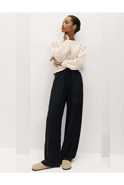 Marks & Spencer Keten Karışımlı Pantolon