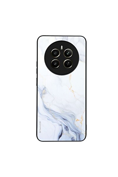 Sonique Θήκη Marble Series για Realme 12 Plus 5G Λευκό 02