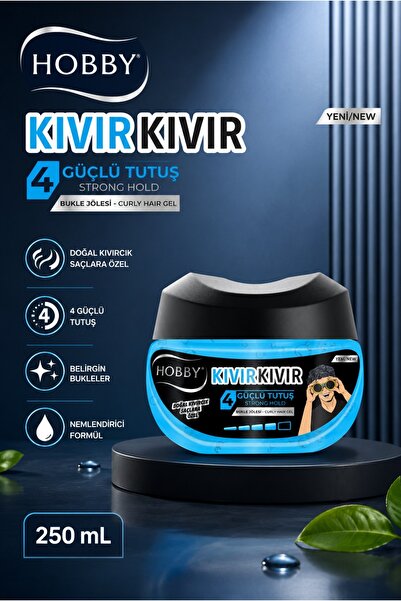 Hobby Saç Jölesi Style Protect Kıvır Kıvır Güçlü Tutuş 250 ml