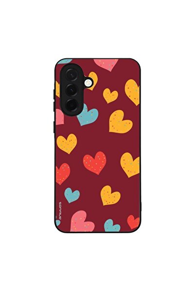 Sonique Θήκη Heart Series για Samsung Galaxy A36 5G Μπορντώ