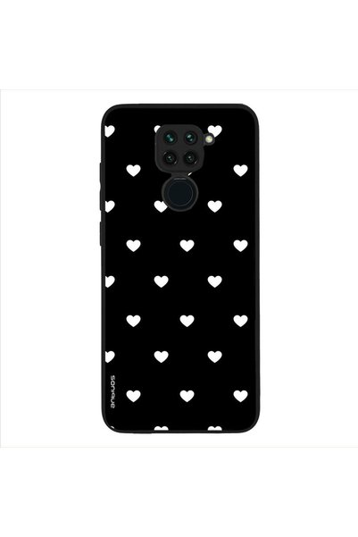 Sonique Θήκη Heart Series για Xiaomi Redmi Note 9 Μαύρο 02