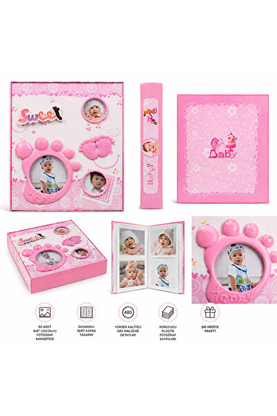 Selince Hayaller Pink Album with Sweet Baby Foot Figure