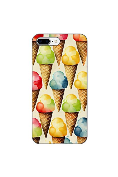 OEM Калъф, съвместим с Apple iPhone 7 Plus, iPhone 8 Plus, силиконов гел TPU ...