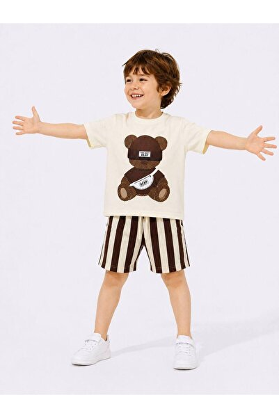 MODEL Erkek Çocuk Yazlık Şort T-Shirt Takım
