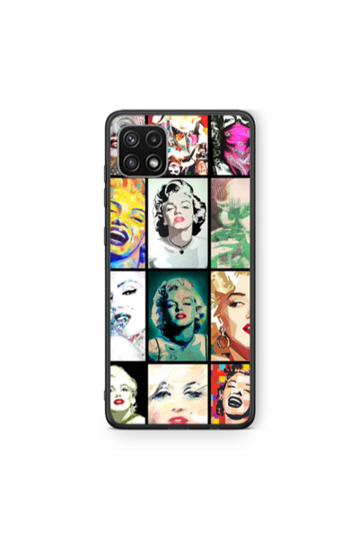 Other Samsung A22 5G Marilyn Monroe Black Glossy Θήκη