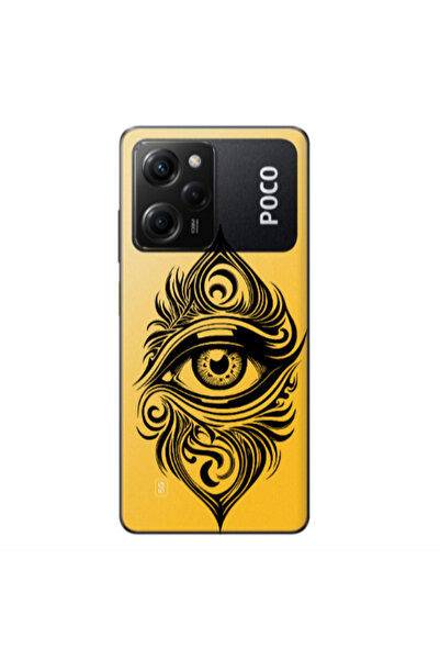 Other Xiaomi Poco X5 Pro Eye patterned drawing Transparent Silicone TPU Θήκη